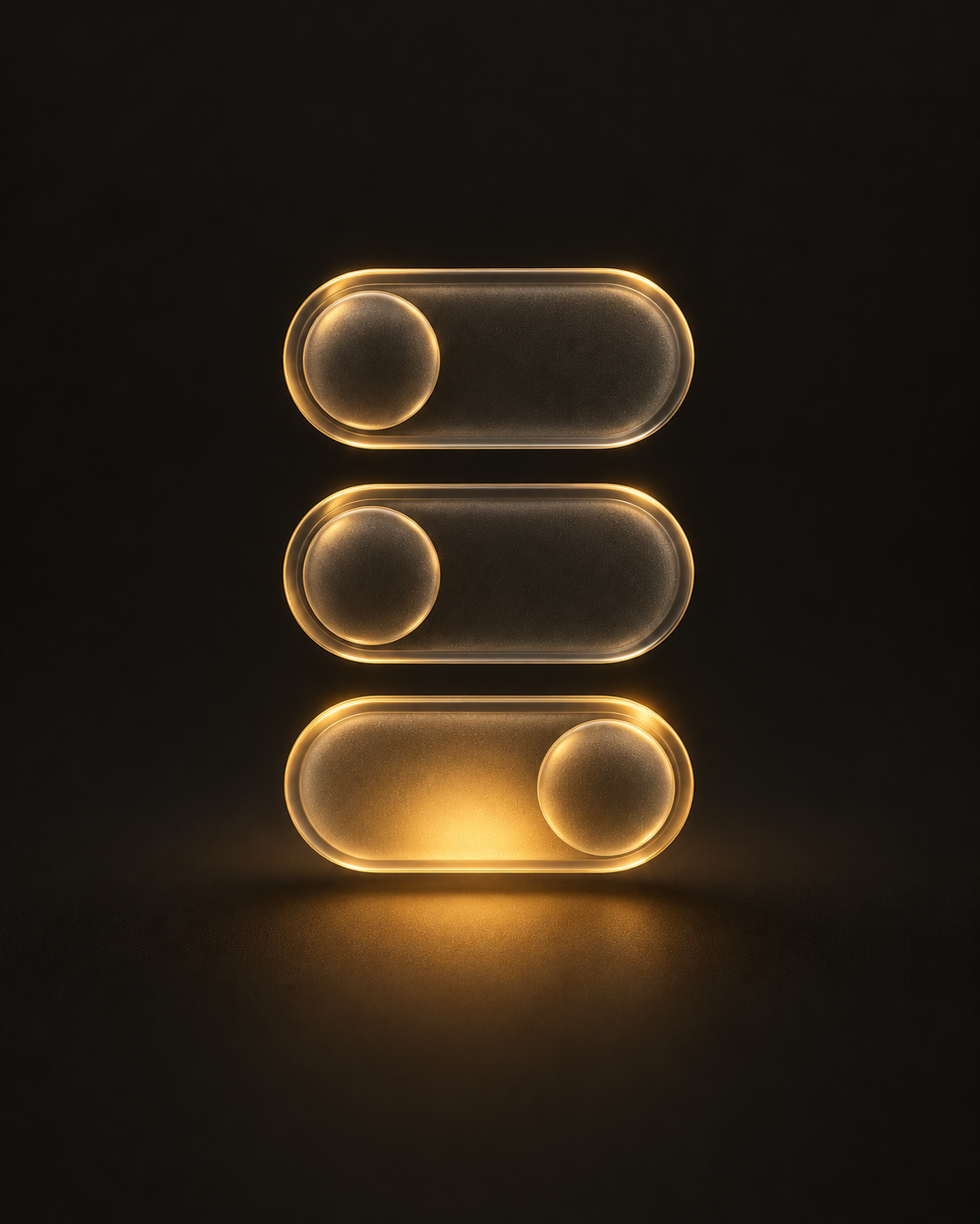 Gold privacy toggles